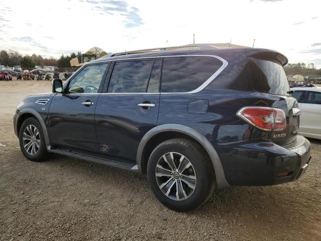 JN8AY2NC0KX510004 - 2019 NISSAN ARMADA SV BLUE photo 2