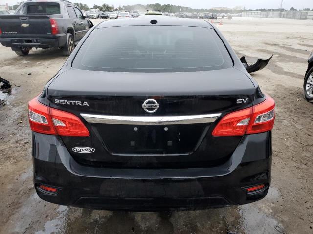 3N1AB7AP3HY393144 - 2017 NISSAN SENTRA S BLACK photo 6