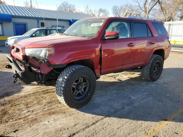 JTEBU5JR0G5315011 - 2016 TOYOTA 4RUNNER SR5/SR5 PREMIUM RED photo 1