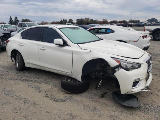 JN1EV7AP7KM512607 - 2019 INFINITI Q50 LUXE WHITE photo 4