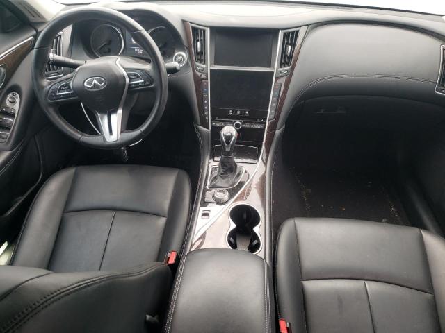 JN1EV7AP7KM512607 - 2019 INFINITI Q50 LUXE WHITE photo 8