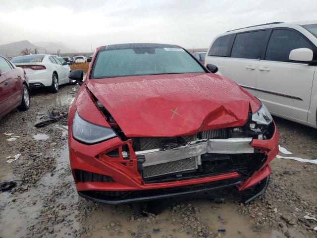 5NPEJ4J26MH066099 - 2021 HYUNDAI SONATA SEL PLUS RED photo 5