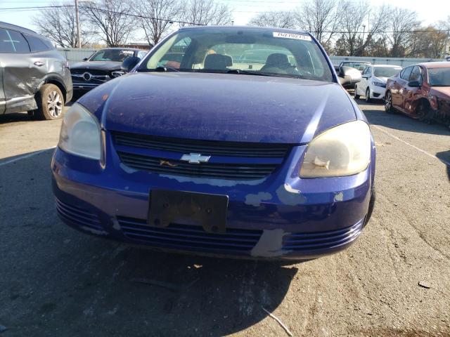 1G1AK15F977172958 - 2007 CHEVROLET COBALT LS BLUE photo 5