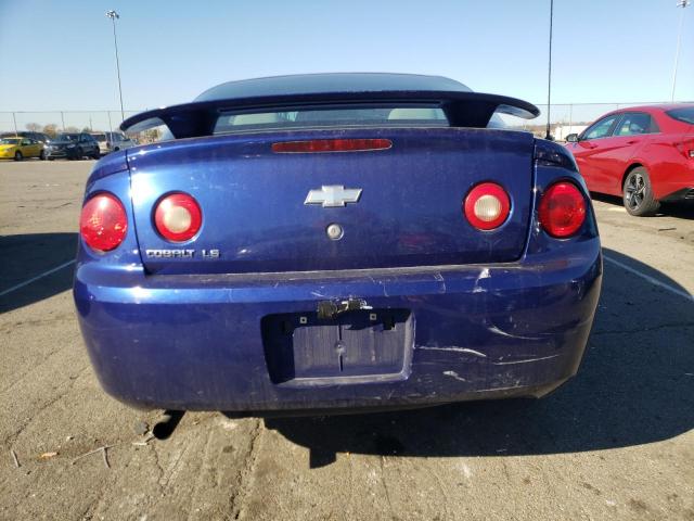 1G1AK15F977172958 - 2007 CHEVROLET COBALT LS BLUE photo 6