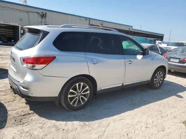 5N1AR2MN3EC683292 - 2014 NISSAN PATHFINDER S SILVER photo 3