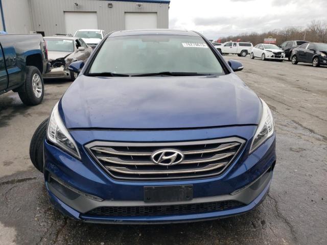 5NPE34AF8HH469018 - 2017 HYUNDAI SONATA SPORT BLUE photo 5