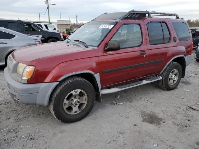 5N1ED28T01C590863 - 2001 NISSAN XTERRA XE MAROON photo 1