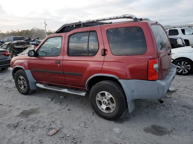 5N1ED28T01C590863 - 2001 NISSAN XTERRA XE MAROON photo 2