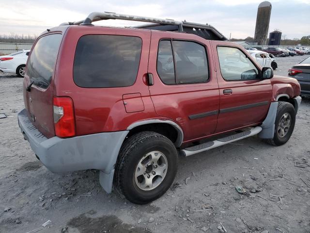 5N1ED28T01C590863 - 2001 NISSAN XTERRA XE MAROON photo 3