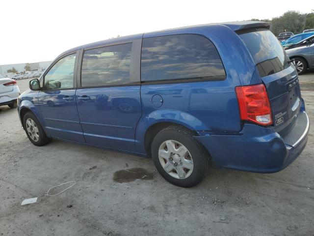 2D4RN4DG9BR686672 - 2011 DODGE GRAND CARA EXPRESS BLUE photo 2