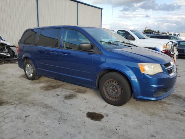 2D4RN4DG9BR686672 - 2011 DODGE GRAND CARA EXPRESS BLUE photo 4