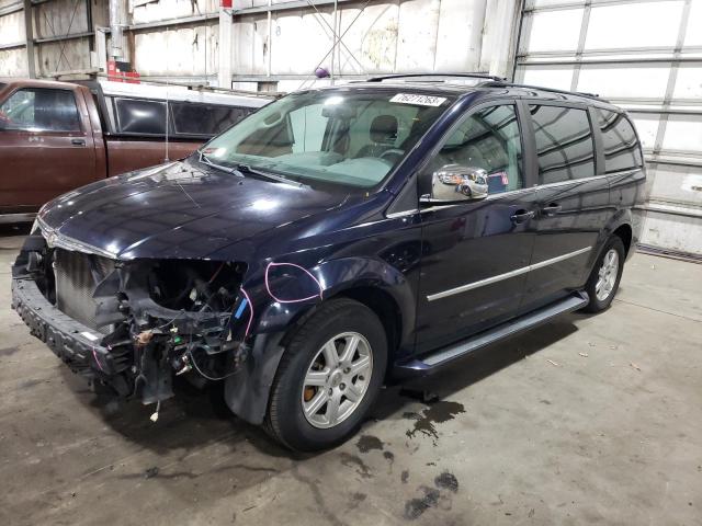 2A4RR5DX4AR360343 - 2010 CHRYSLER TOWN & COU TOURING BLUE photo 1