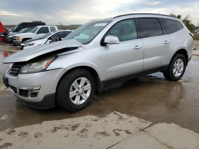 1GNKRJKD0DJ249135 - 2013 CHEVROLET TRAVERSE LT SILVER photo 1