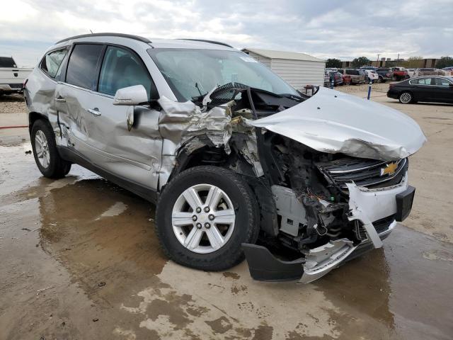 1GNKRJKD0DJ249135 - 2013 CHEVROLET TRAVERSE LT SILVER photo 4