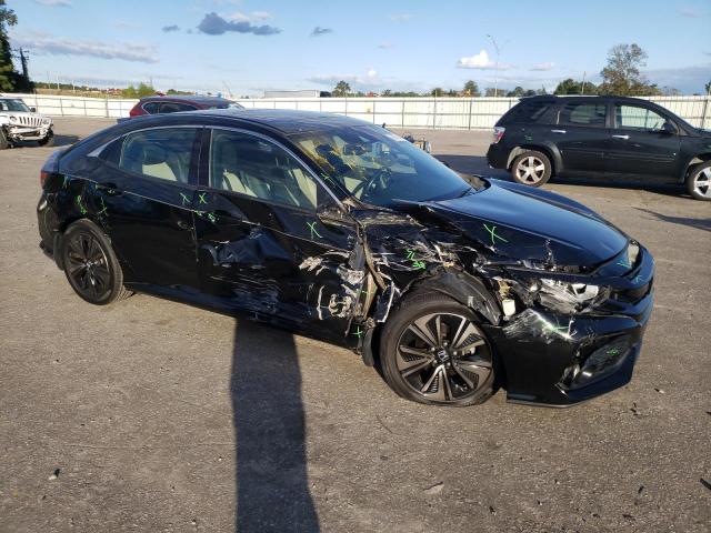 SHHFK7H83JU211718 - 2018 HONDA CIVIC EXL შავი ფოტო 4