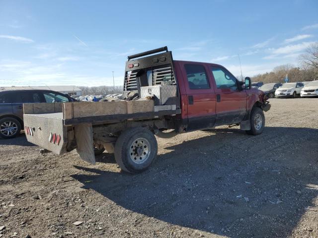 1FTNW21F31ED38760 - 2001 FORD F250 SUPER DUTY RED photo 3