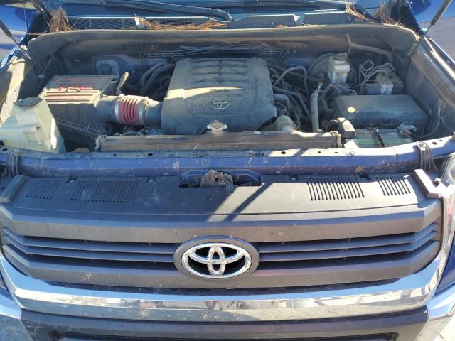 5TFUW5F16FX448367 - 2015 TOYOTA TUNDRA DOUBLE CAB SR/SR5 BLUE photo 11