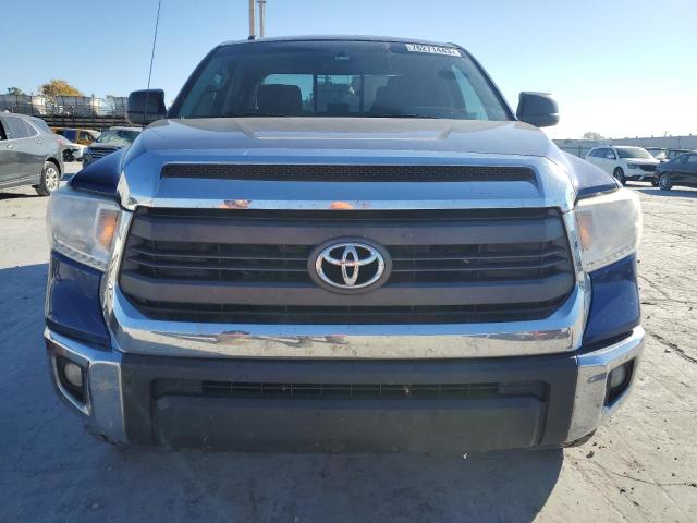 5TFUW5F16FX448367 - 2015 TOYOTA TUNDRA DOUBLE CAB SR/SR5 BLUE photo 5