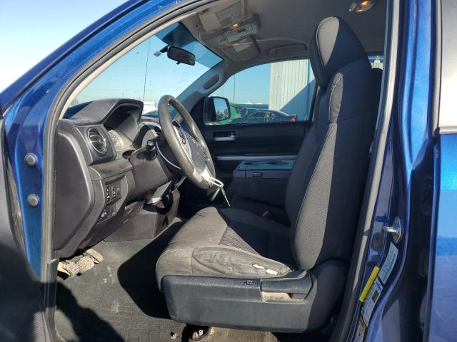 5TFUW5F16FX448367 - 2015 TOYOTA TUNDRA DOUBLE CAB SR/SR5 BLUE photo 7