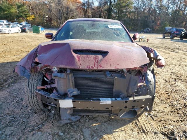 2C3CDXHG7MH619714 - 2021 DODGE CHARGER GT BURGUNDY photo 5