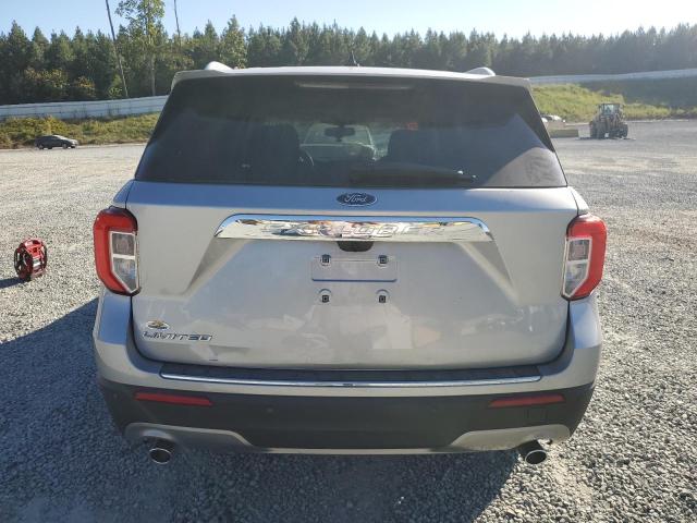 1FMSK7FH5MGB52731 - 2021 FORD EXPLORER LIMITED SILVER photo 6