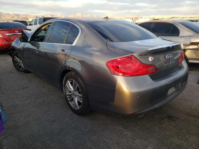 JN1CV6AP2CM627165 - 2012 INFINITI G37 BASE GRAY photo 2