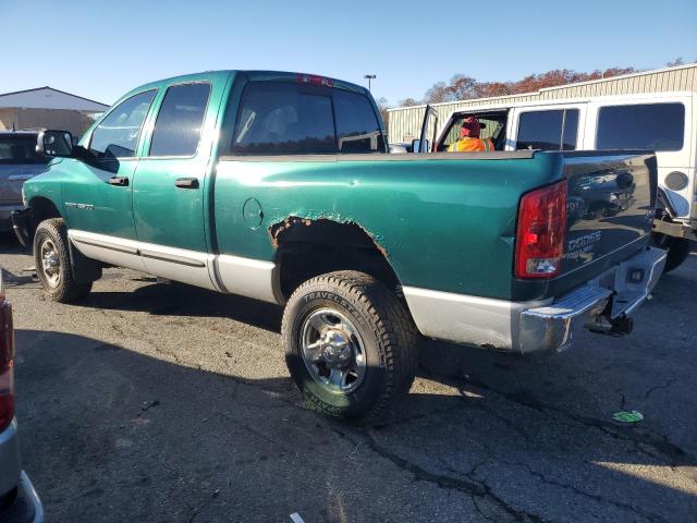 3D7KU28693G765604 - 2003 DODGE RAM 2500 ST GREEN photo 2