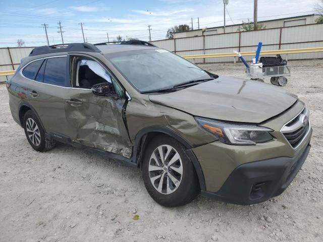 4S4BTAFC4N3278683 - 2022 SUBARU OUTBACK PREMIUM GREEN photo 4