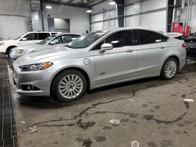 3FA6P0SU5DR351472 - 2013 FORD FUSION TITANIUM PHEV SILVER photo 1