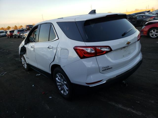 3GNAXJEV1JS568141 - 2018 CHEVROLET EQUINOX LT WHITE photo 2