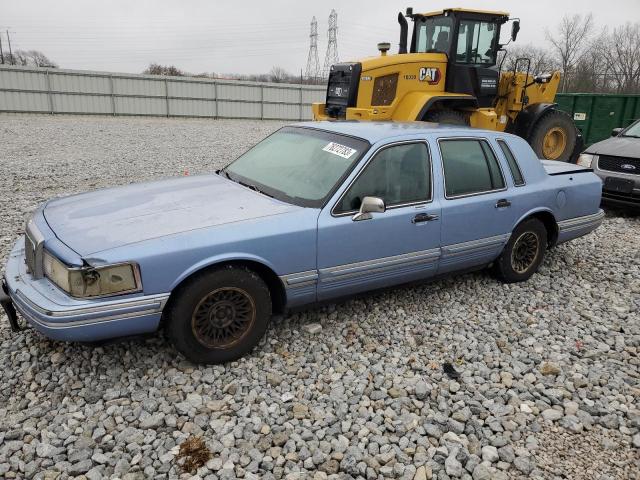 1LNLM81W0RY736871 - 1994 LINCOLN TOWN CAR EXECUTIVE BLUE photo 1
