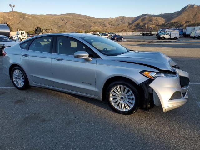 3FA6P0LU4GR397622 - 2016 FORD FUSION SE HYBRID SILVER photo 4