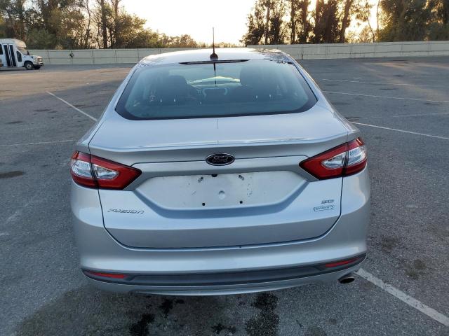 3FA6P0LU4GR397622 - 2016 FORD FUSION SE HYBRID SILVER photo 6