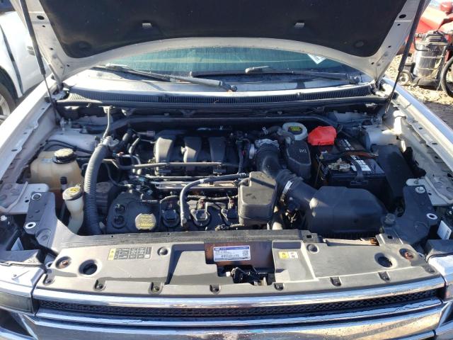 2FMHK6C82DBD03573 - 2013 FORD FLEX SEL ვერცხლისფერი ფოტო 12