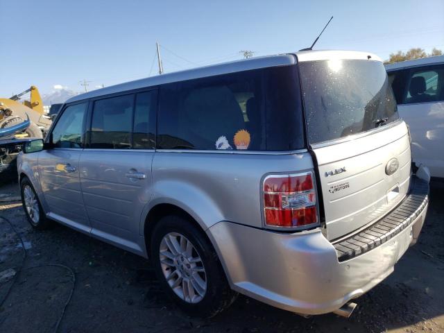 2FMHK6C82DBD03573 - 2013 FORD FLEX SEL SILVER photo 2