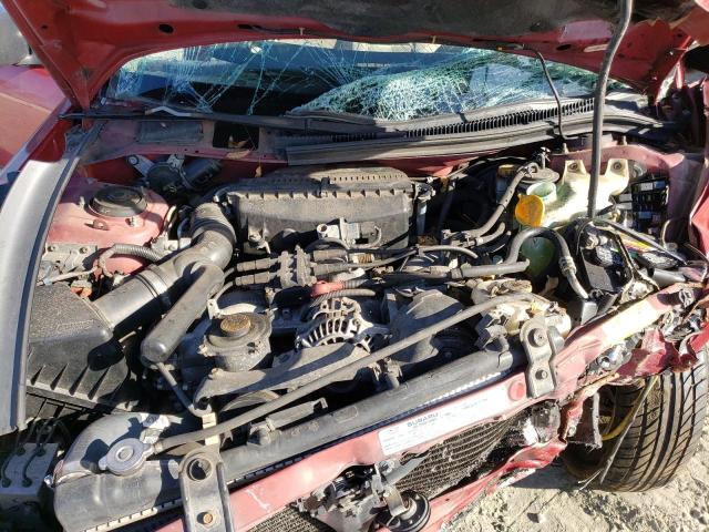 JF1SF6556XH704610 - 1999 SUBARU FORESTER S RED photo 12