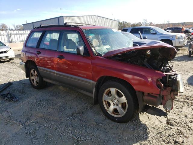 JF1SF6556XH704610 - 1999 SUBARU FORESTER S RED photo 4