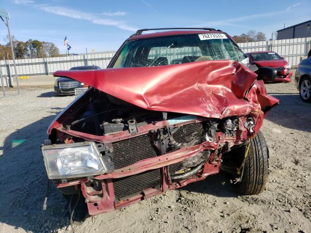 JF1SF6556XH704610 - 1999 SUBARU FORESTER S RED photo 5