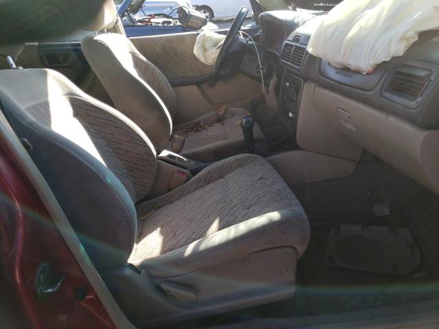 JF1SF6556XH704610 - 1999 SUBARU FORESTER S RED photo 7