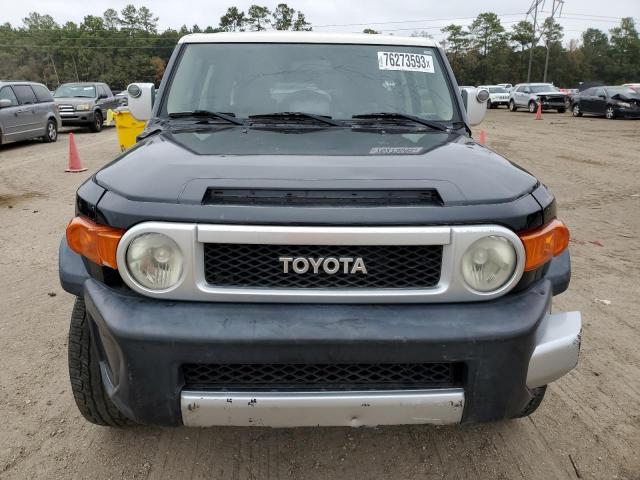 JTEBU11F370089168 - 2007 TOYOTA FJ CRUISER BLACK photo 5