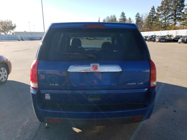 5GZCZ63406S807957 - 2006 SATURN VUE BLUE photo 6