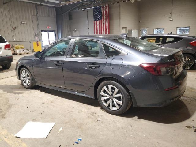 2HGFE2F24SH520847 - 2025 HONDA CIVIC LX GRAY photo 2