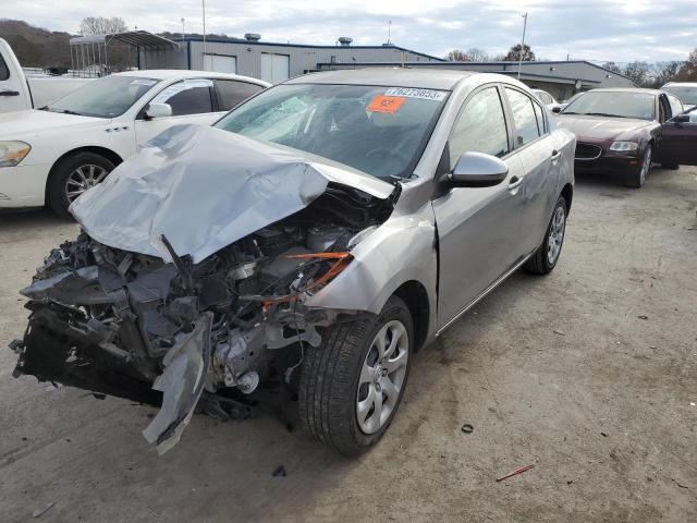 JM1BL1UF3B1468614 - 2011 MAZDA 3 I GRAY photo 2