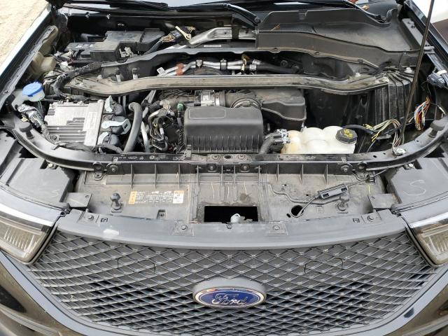 1FM5K8AB5NGA40244 - 2022 FORD EXPLORER POLICE INTERCEPTOR TWO TONE photo 12