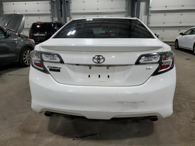 4T1BK1FK6CU508595 - 2012 TOYOTA CAMRY SE WHITE photo 6