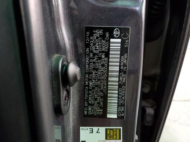 JTDKARFP0H3004008 - 2017 TOYOTA PRIUS PRIM 灰色 照片 13
