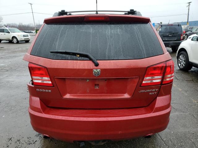 3D4GG57V09T584430 - 2009 DODGE JOURNEY SXT RED photo 6