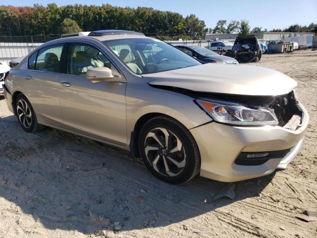 1HGCR2F83HA233793 - 2017 HONDA ACCORD EXL BEIGE photo 4