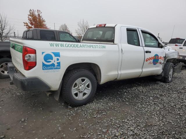 5TFUM5F10EX055856 - 2014 TOYOTA TUNDRA DOUBLE CAB SR/SR5 WHITE photo 3