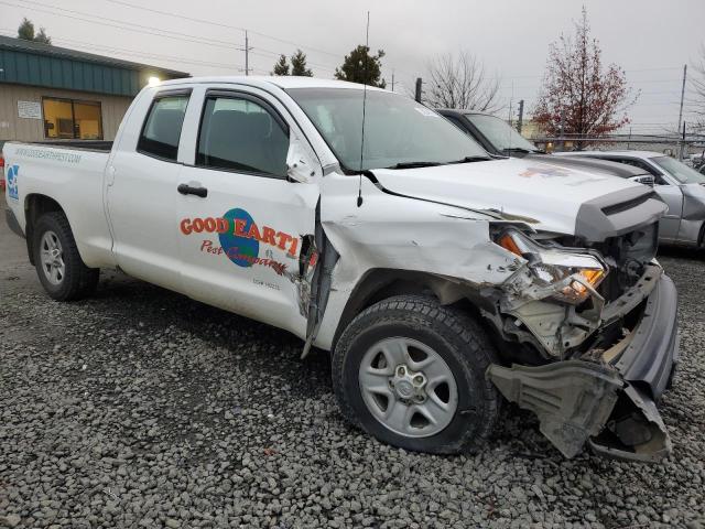 5TFUM5F10EX055856 - 2014 TOYOTA TUNDRA DOUBLE CAB SR/SR5 WHITE photo 4